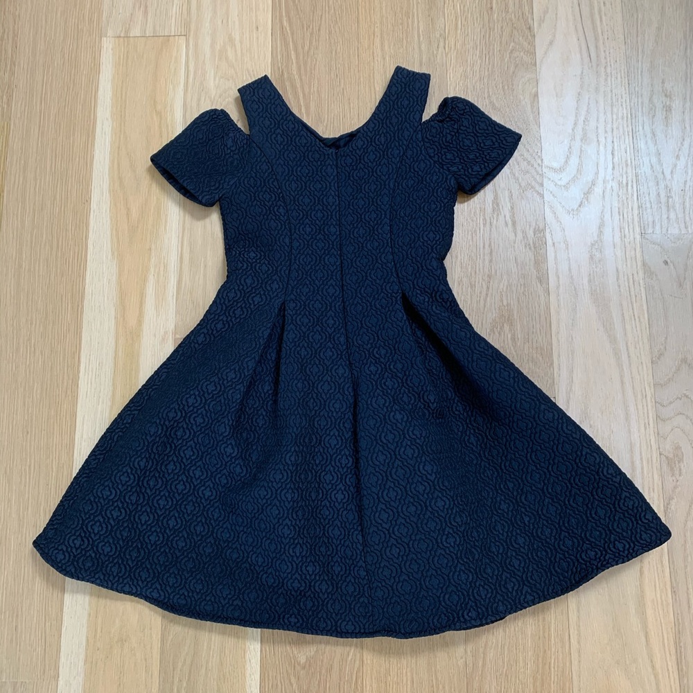 Blush by US Angels Navy Blue Dress Girls Size 12